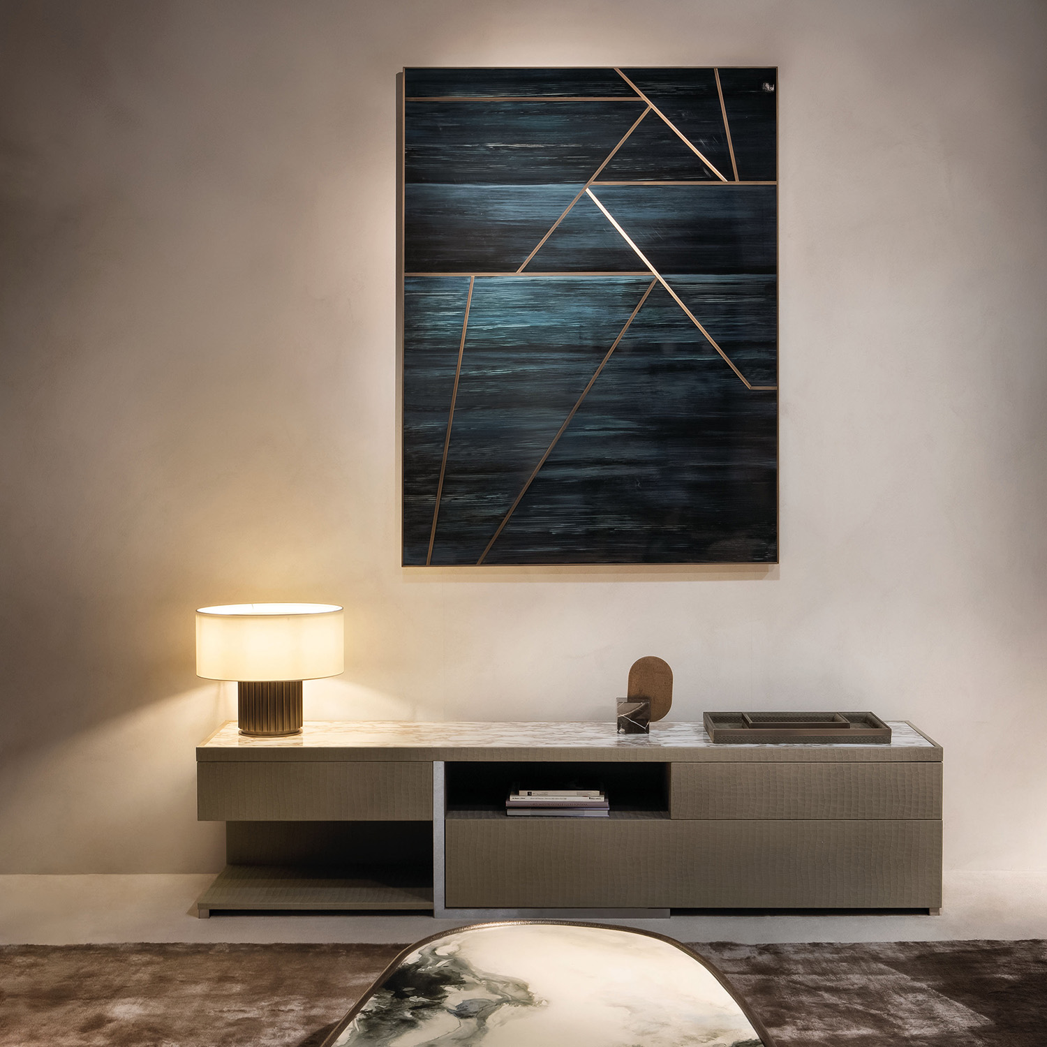 Block one image centered